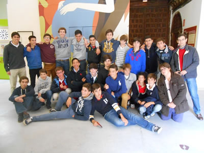 Visita del Colegio Peñalba (15-10-2013)